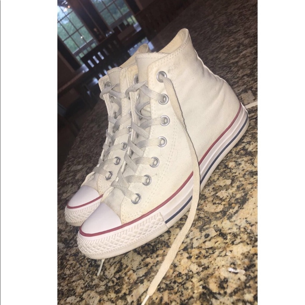 White high top converse
